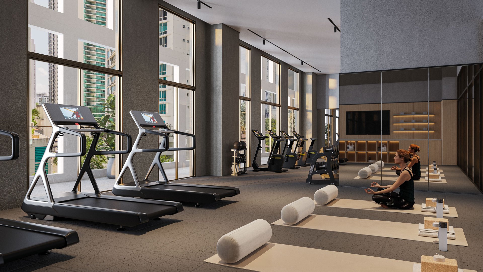 Gimnasio equipado de Mare Nostrum