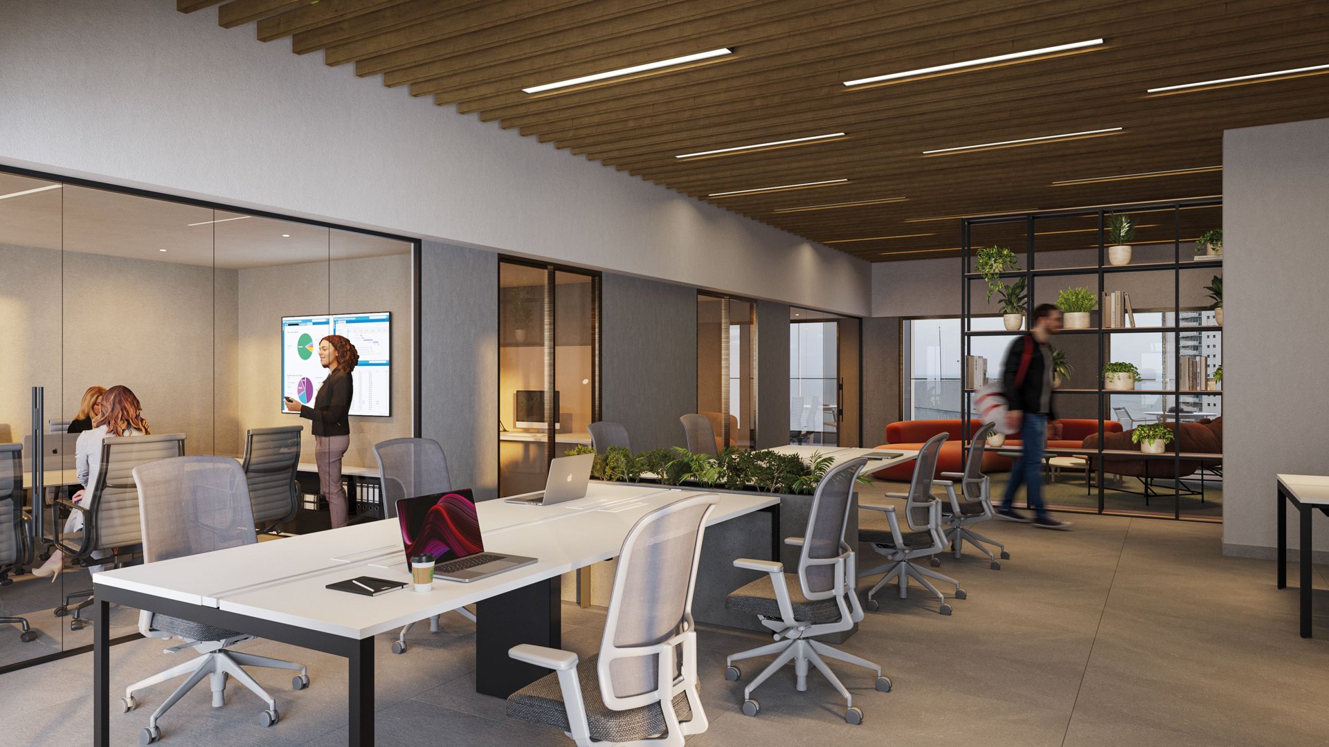 Área de coworking de Mare Nostrum